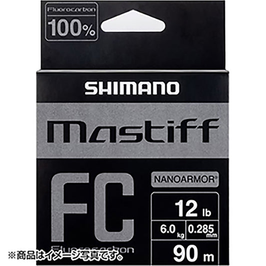 シマノ(SHIMANO) マスティフFC 90m クリア20 LB-B41V [フロロカーボンライン]