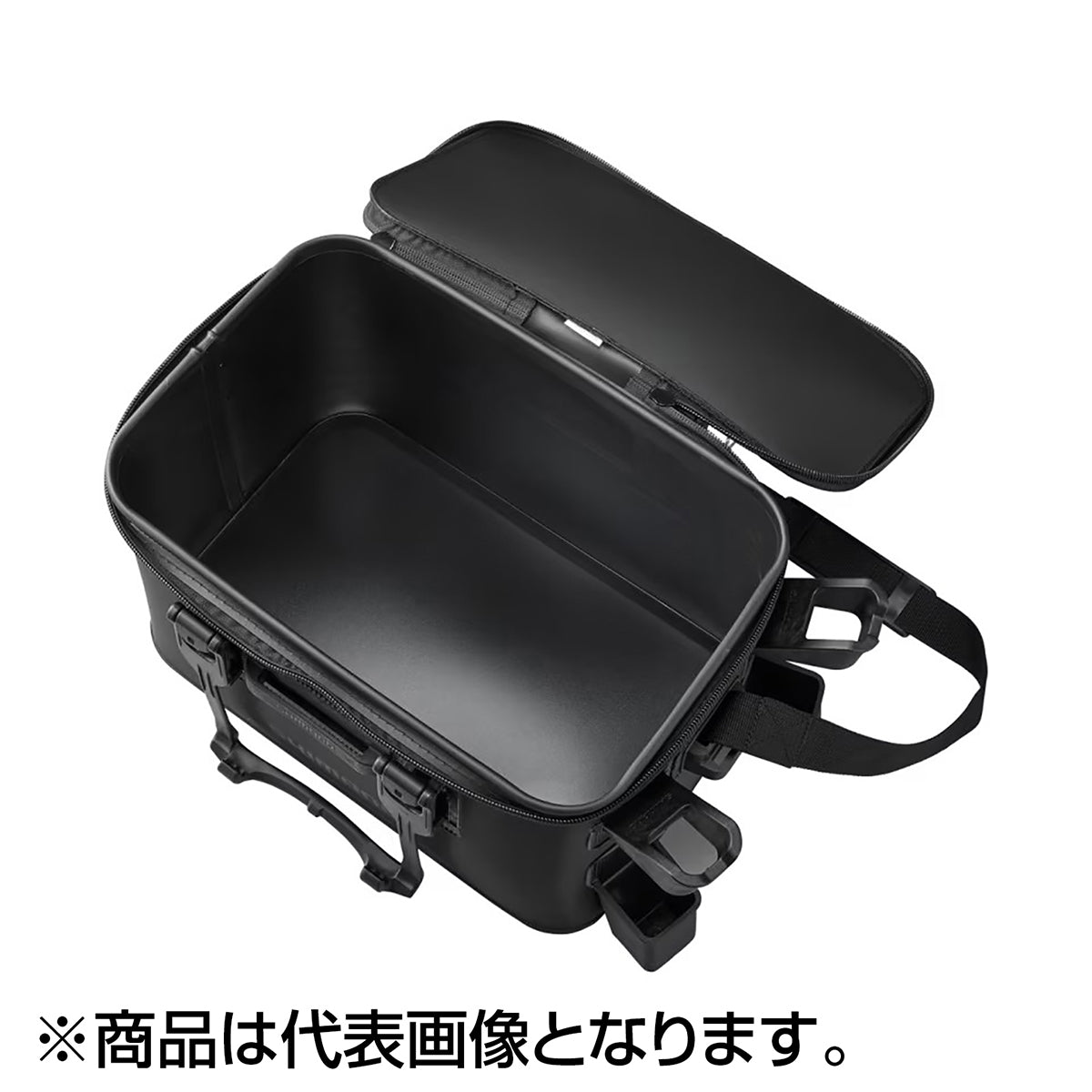 シマノ(SHIMANO) ロッドレスト タックルバッグ (レスト2/ハードタイプ) 27L グレー BK-021W