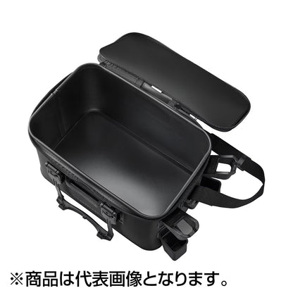 シマノ(SHIMANO) ロッドレスト タックルバッグ (レスト2/ハードタイプ) 27L グレー BK-021W
