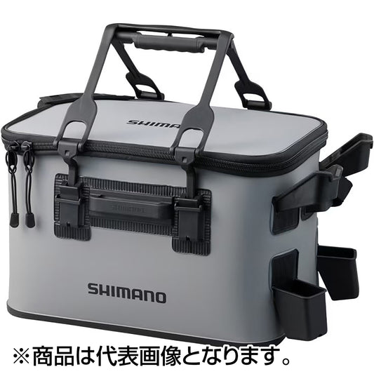 シマノ(SHIMANO) ロッドレスト タックルバッグ (レスト2/ハードタイプ) 27L グレー BK-021W