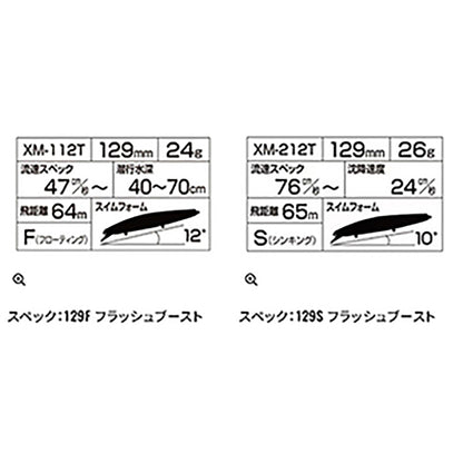 シマノ(SHIMANO) エクスセンス サイレントアサシン 129F/129S フラッシュブースト 129F 005 Fキャンディ XM-112T