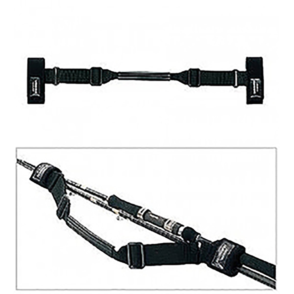 シマノ(SHIMANO) ハンドルロッドベルト MH ブラック BE-061G