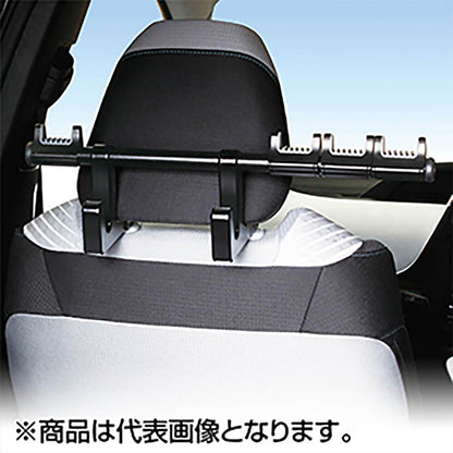 槌屋ヤック(TSUCHIYA YAC) ヘッドレスト用ロッドホルダー ブラック RV73