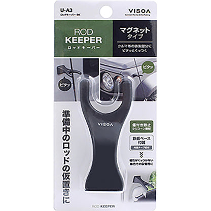 槌屋ヤック(TSUCHIYA YAC) ロッドキーパー BK ブラック UA3
