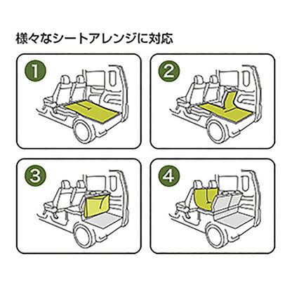 槌屋ヤック(TSUCHIYA YAC) VISOA リアトランクシート ブラック UA7