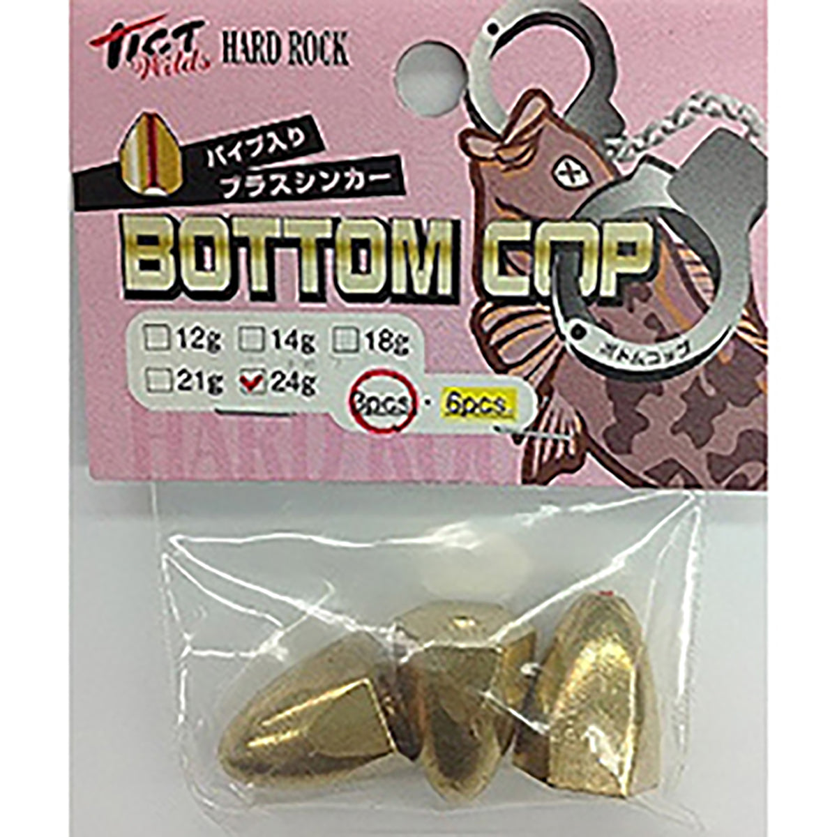 ティクト(TICT) ボトムコップ 24g [rock fish]