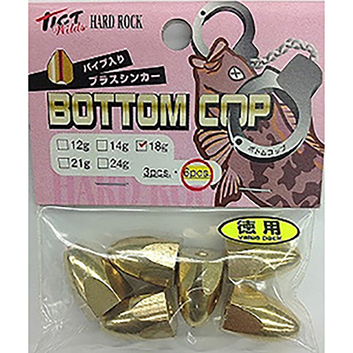 ティクト(TICT) ボトムコップ パック18g 徳用 [rock fish]