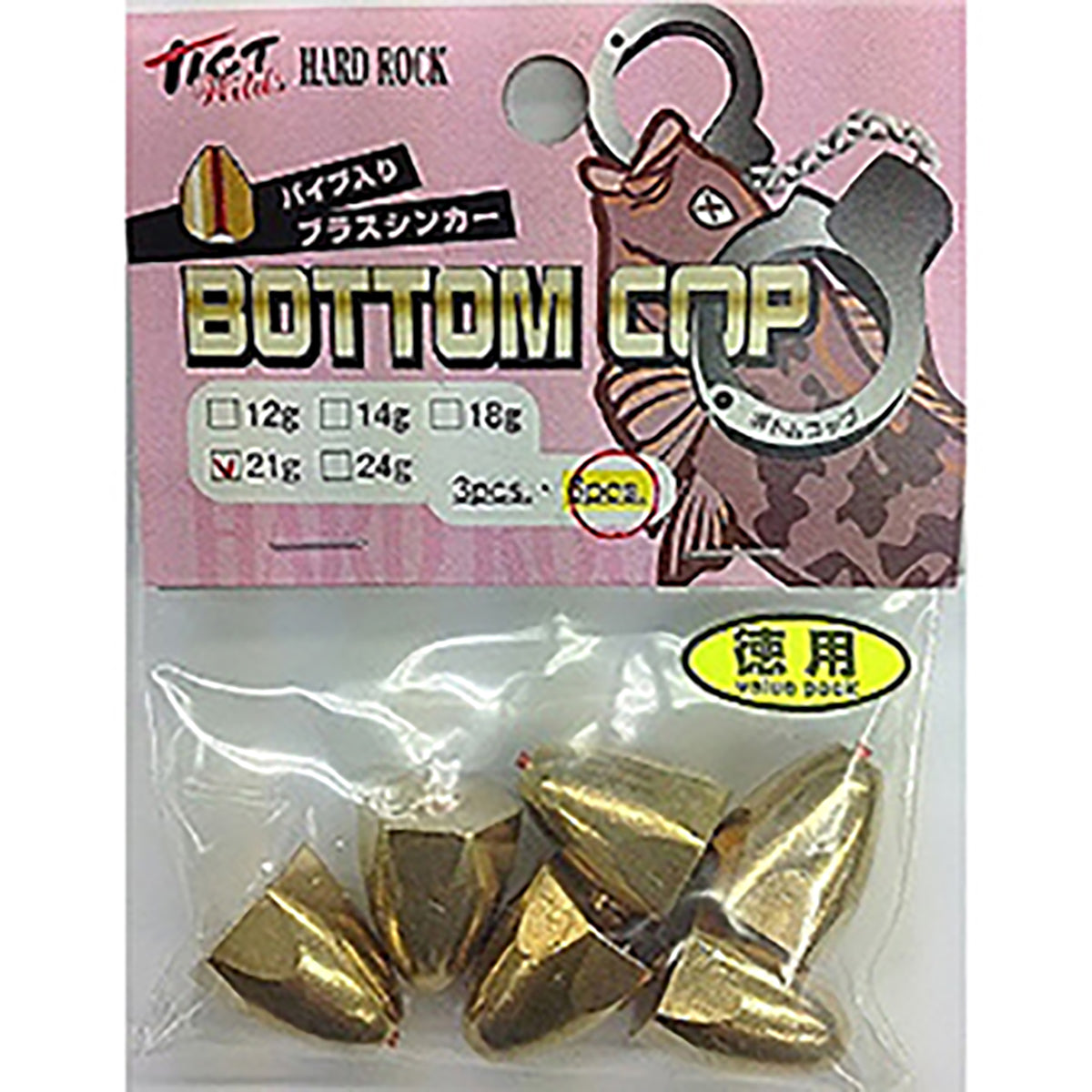 ティクト(TICT) ボトムコップ パック21g 徳用 [rock fish]