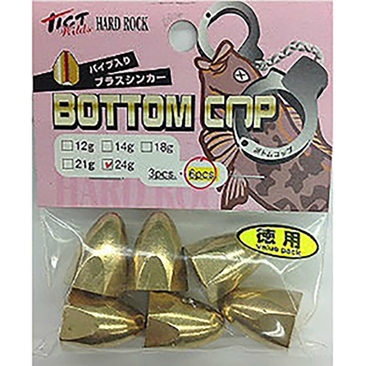 ティクト(TICT) ボトムコップ パック24g 徳用 [rock fish]