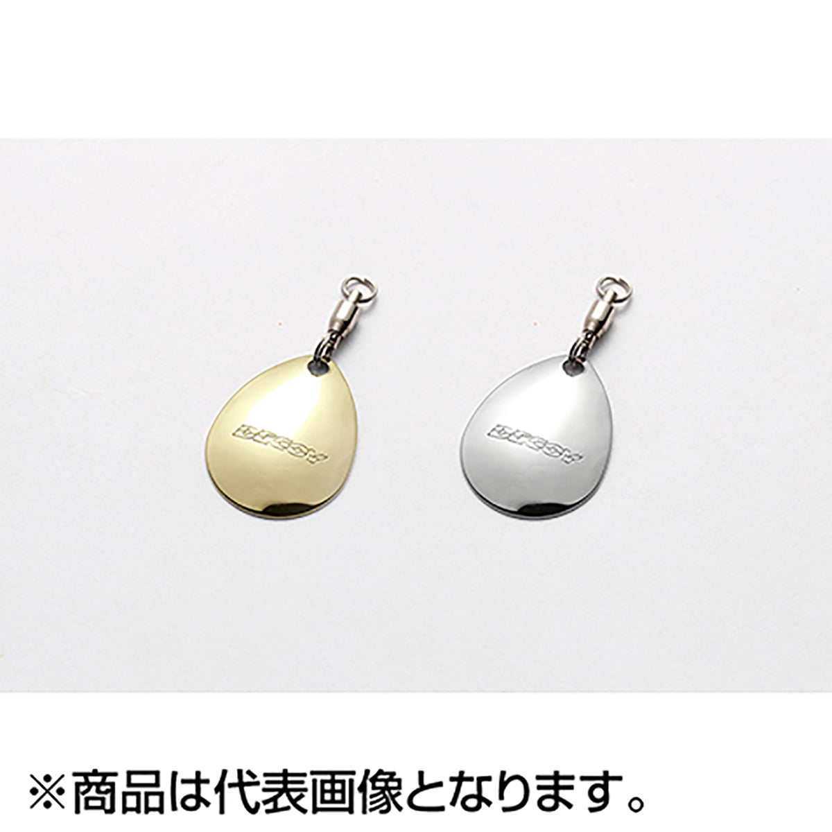 カツイチ(Katsuichi) デコイ ローリングブレードCR(コロラド) #3 シルバー BL-8