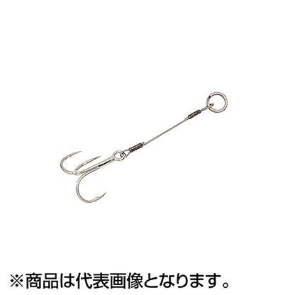 カツイチ(Katsuichi) デコイ ワイヤートレブルアシスト M TIN(Aqua Block) WA-21