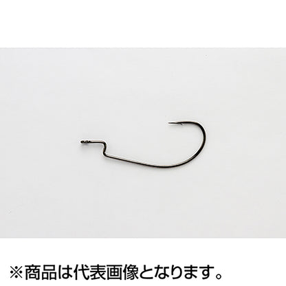 カツイチ(Katsuichi) デコイ ドリームフック ワーム15 #2/0 NSブラック Worm15