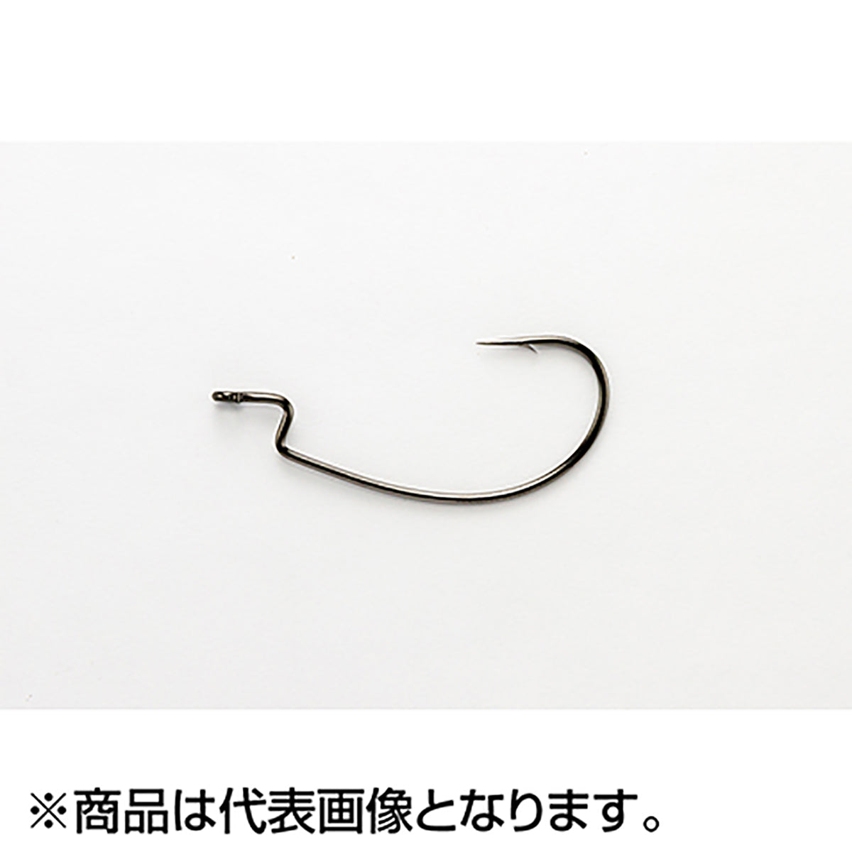 カツイチ(Katsuichi) デコイ キロフック ワーム17 #1/0 NSブラック WORM17