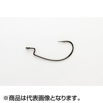 カツイチ(Katsuichi) デコイ キロフック ワーム17 #1/0 NSブラック WORM17