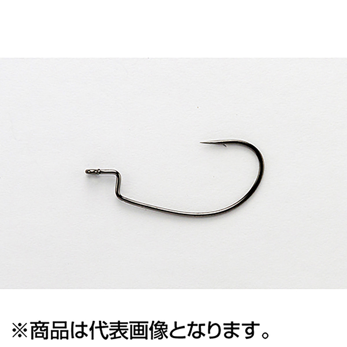 カツイチ(Katsuichi) デコイ S.S.フック ワーム19 #6 NSブラック Worm19
