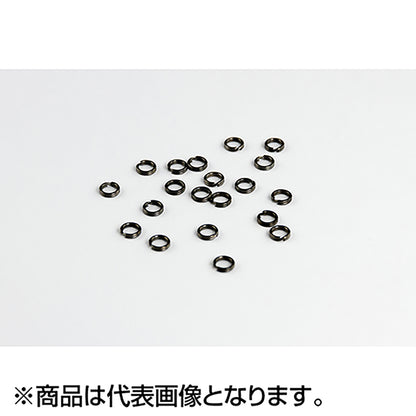 カツイチ(Katsuichi) デコイ スプリットリングライトクラス #2 ブラック R-1