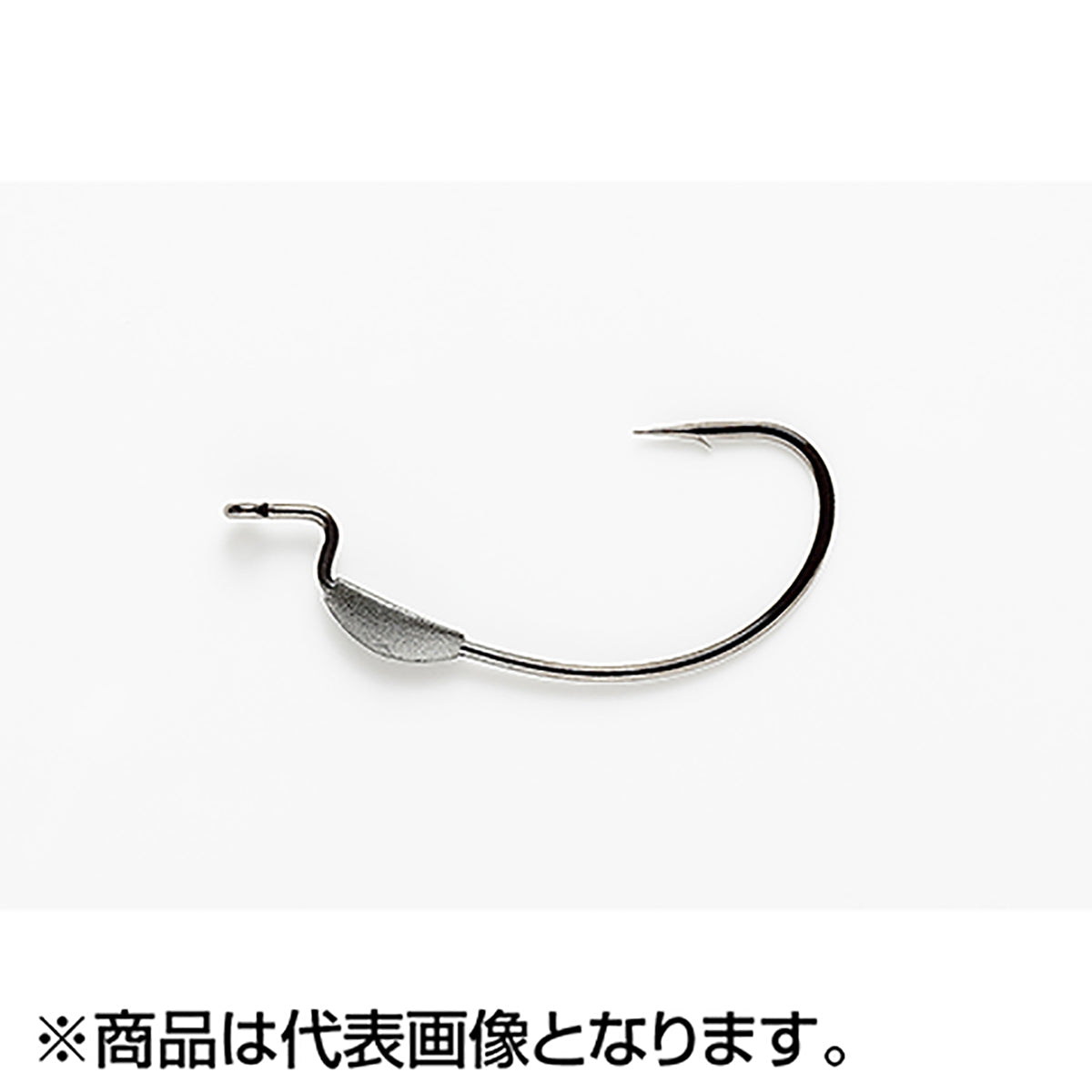 カツイチ(Katsuichi) デコイ Wスイッチャー ワーム104 #4/0 NSブラック Worm104