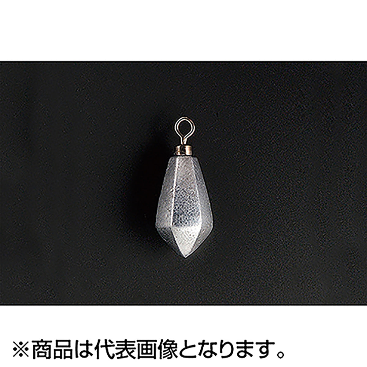 カツイチ(Katsuichi) デコイシンカー タイプドロップ 9g シルバー DS-8