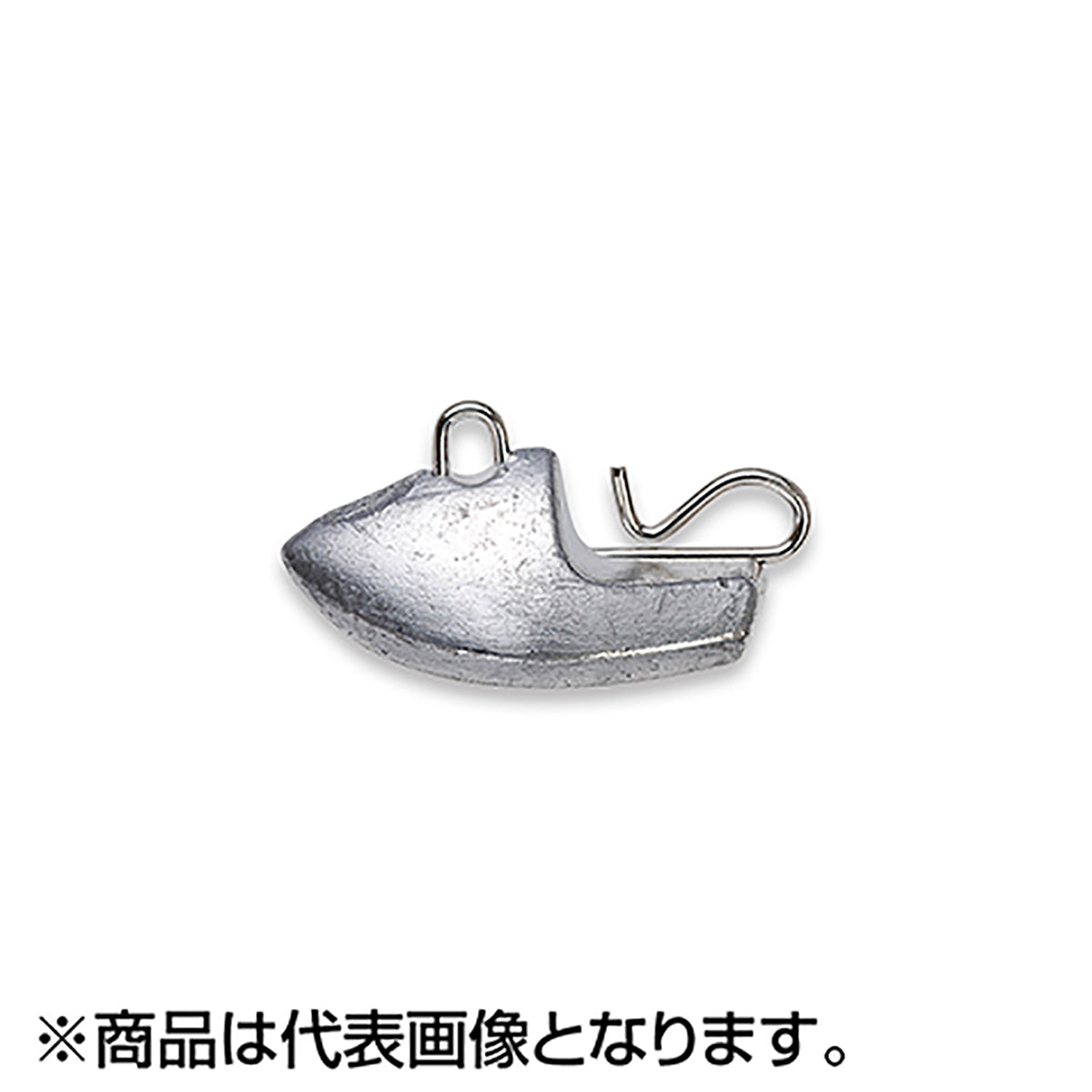 カツイチ(Katsuichi) デコイ スライディンヘッドヘビー #11g シルバー SV-46H