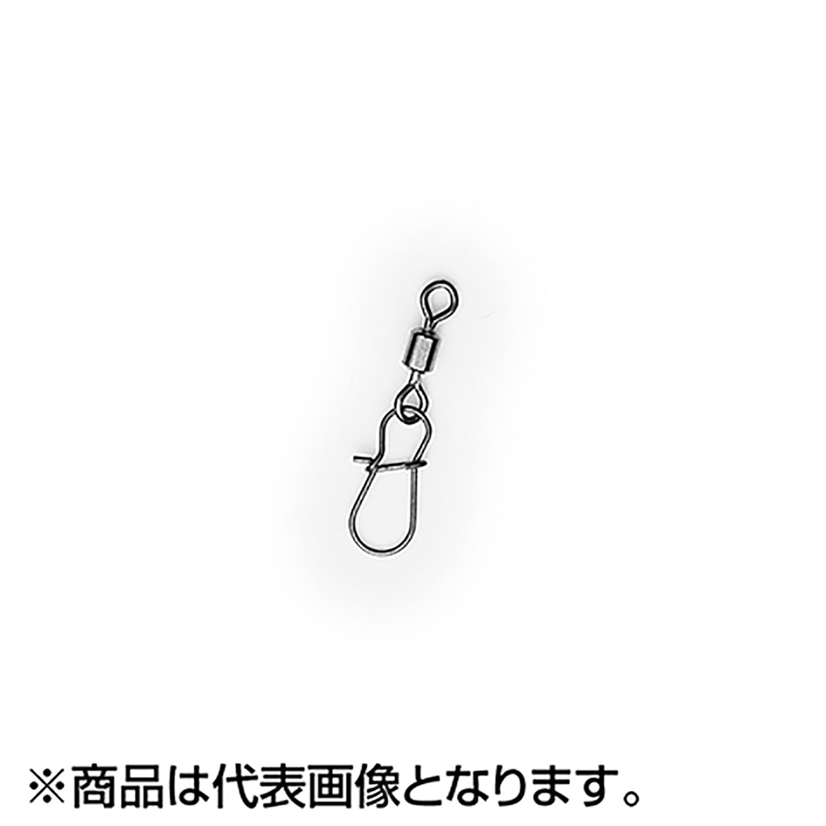 カツイチ(Katsuichi) デコイ スイベルスナップ #00 NSブラック SN-9