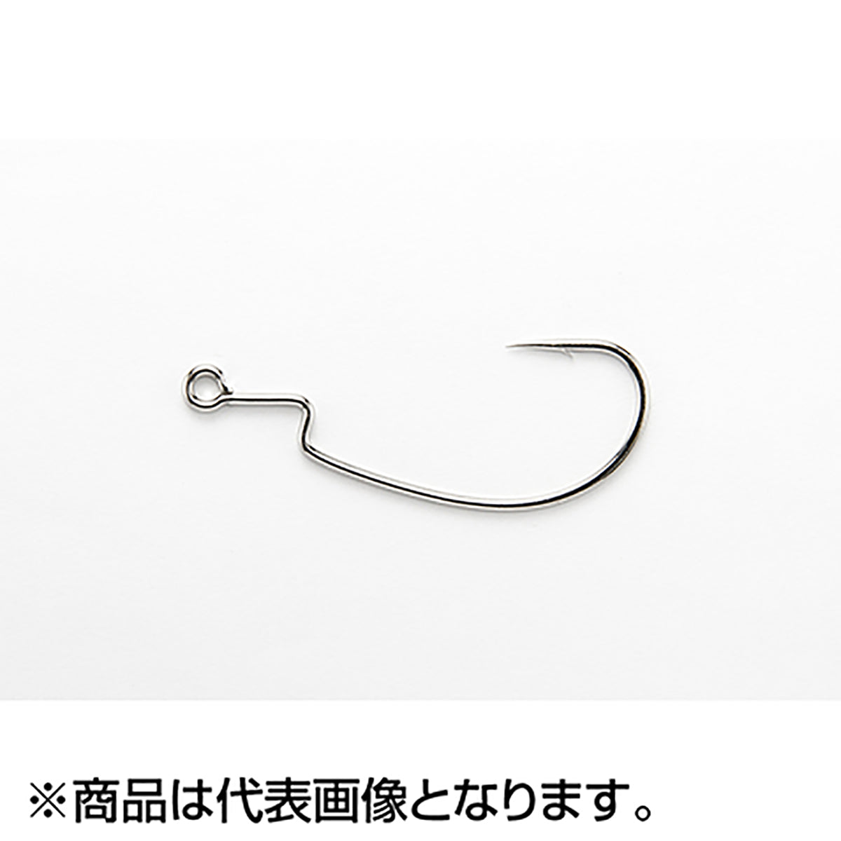 カツイチ(Katsuichi) デコイ ロックンフック ワーム29 #1/0 Wニッケル Worm29