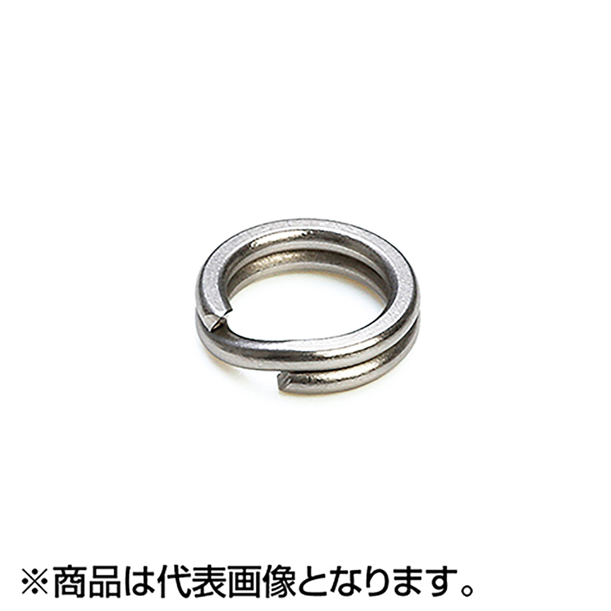 カツイチ(Katsuichi) デコイ スプリットリングEX #2+ シルバー R-11