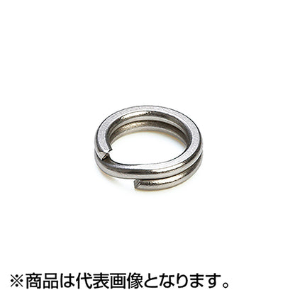 カツイチ(Katsuichi) デコイ スプリットリングEX #2+ シルバー R-11