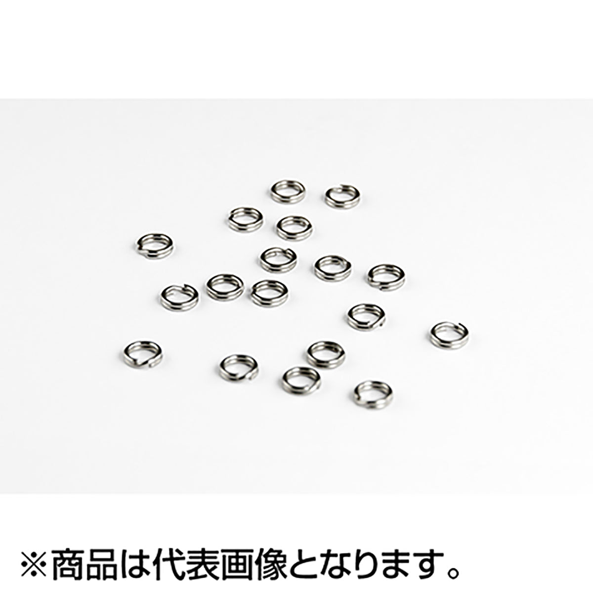 カツイチ(Katsuichi) デコイ スプリットリングEX #5+ シルバー R-11