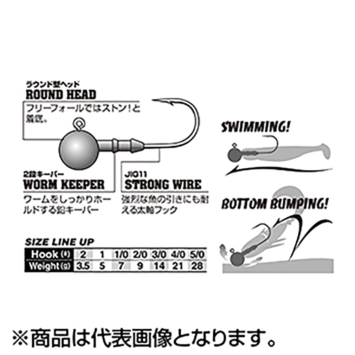 デコイ(DECOY) SWヘッド #1-5g SV-60
