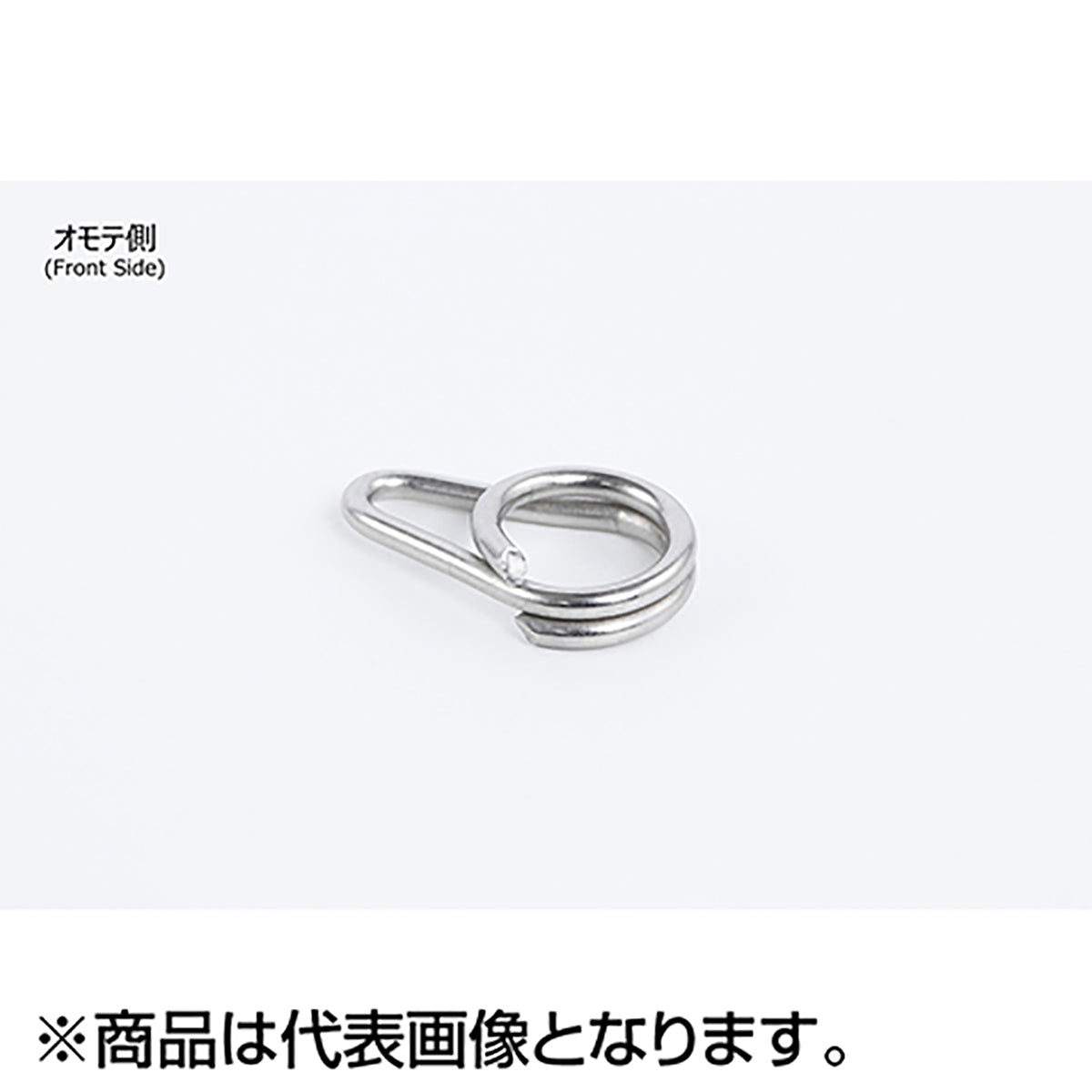 カツイチ(Katsuichi) デコイ フロントリング #3 シルバー R-51