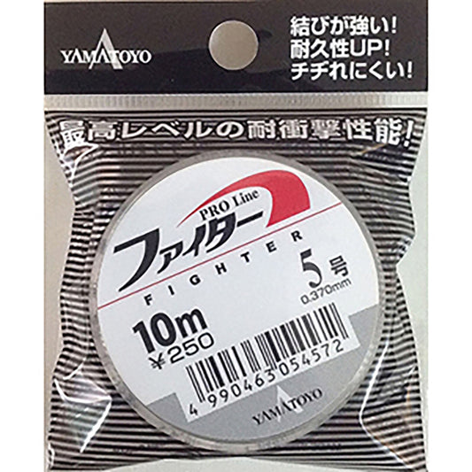 ヤマトヨテグス(YAMATOYO) ファイター 10m 5号 [ナイロンライン]