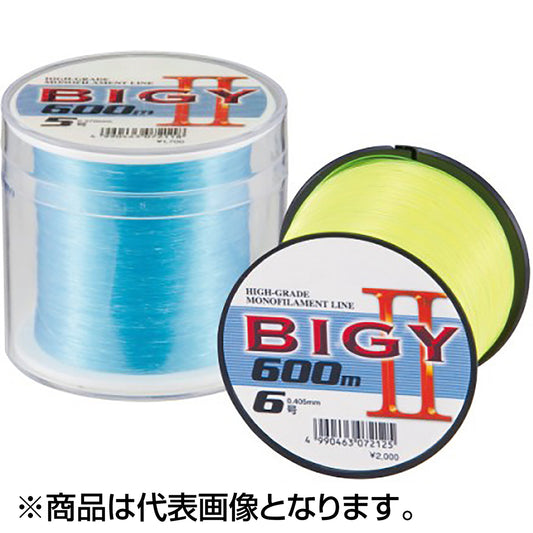 ヤマトヨテグス(YAMATOYO) ビギ2 600m 2号 8LB. 蛍光レモン [ナイロン]