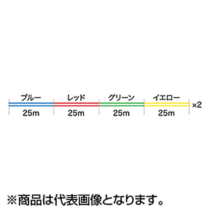 ヤマトヨテグス(YAMATOYO) PEサーフファイター 200m 0.6号 25ｍ毎4色分け [PEライン]