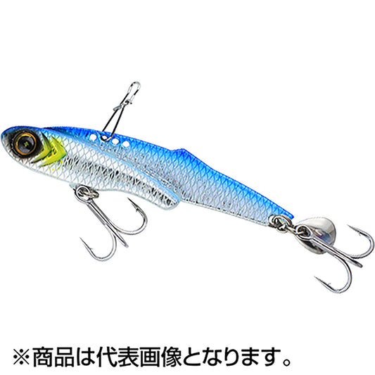 ハヤブサ(Hayabusa) ジャックアイフリフリバイブ 20g #1 リアル魚鱗ブルーイワシ網目夜光 FS441