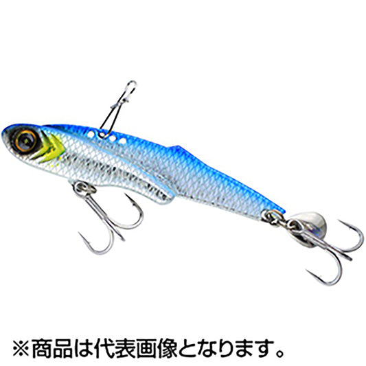 ハヤブサ(Hayabusa) ジャックアイフリフリバイブ 30g 1.リアル魚鱗ブルーイワシ網目夜光 FS441