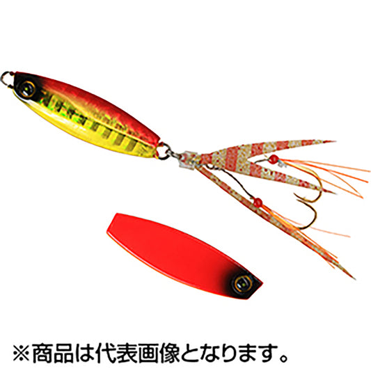 ハヤブサ(Hayabusa) ジャックアイ豆クネクネ 5g #3 ケイムラアカキン/蛍光レッド FS442