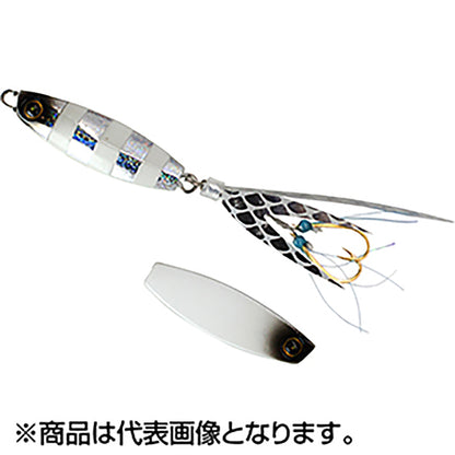 ハヤブサ(Hayabusa) ジャックアイ豆クネクネ 7g #5 シルバー青夜光ゼブラ/青夜光 FS442