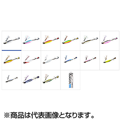 ハヤブサ(Hayabusa) カンタン巻くだけブレードジグジャックアイマキマキ 40g #13 リアル魚鱗ピンクイワシ網目夜光 FS417