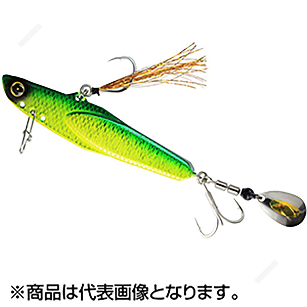 ハヤブサ(Hayabusa) ジャックアイ マキピタ 30g 4.リアル魚鱗チャートミドキン