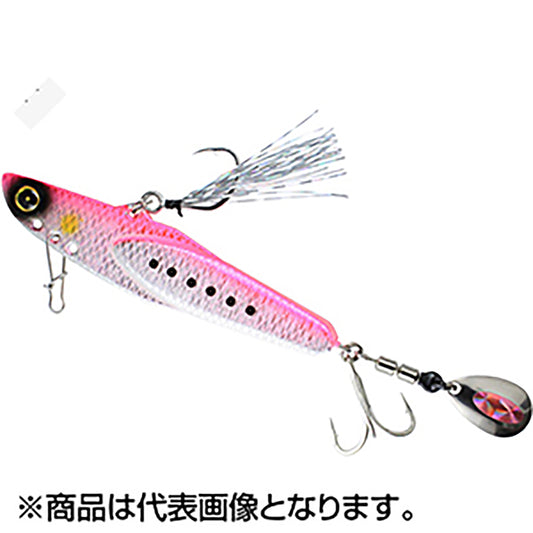 ハヤブサ(Hayabusa) ジャックアイ マキピタ 30g 7.リアル魚鱗ピンク網目夜光