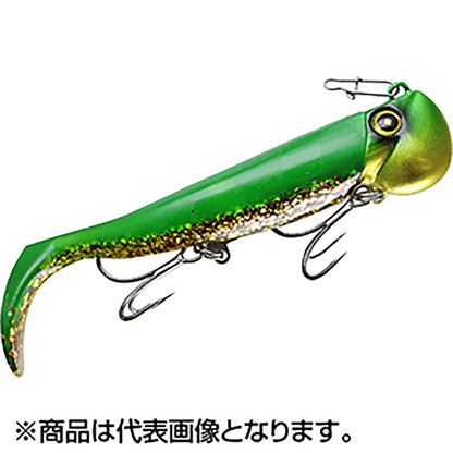 ハヤブサ(Hayabusa) 巻くだけ喰わせ系ジグヘッドワーム ジャックアイ 青物シャッド 30g #4 ミドキン FS447