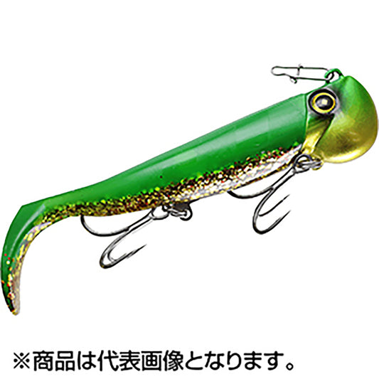ハヤブサ(Hayabusa) 巻くだけ喰わせ系ジグヘッドワーム ジャックアイ 青物シャッド 40g #4 ミドキン FS447