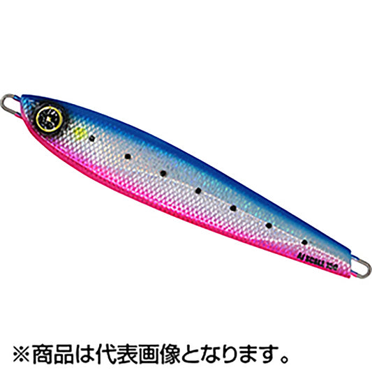 ハヤブサ(Hayabusa) バーチカルメタルジグ ジャックアイ エアジャーク スケイル 150g #2 リアル魚鱗ブルピンイワシ網目夜光 FS402