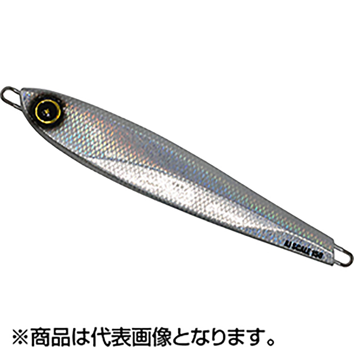 ハヤブサ(Hayabusa) バーチカルメタルジグ ジャックアイ エアジャーク スケイル 150g #6 リアル魚鱗フルシルバー FS402