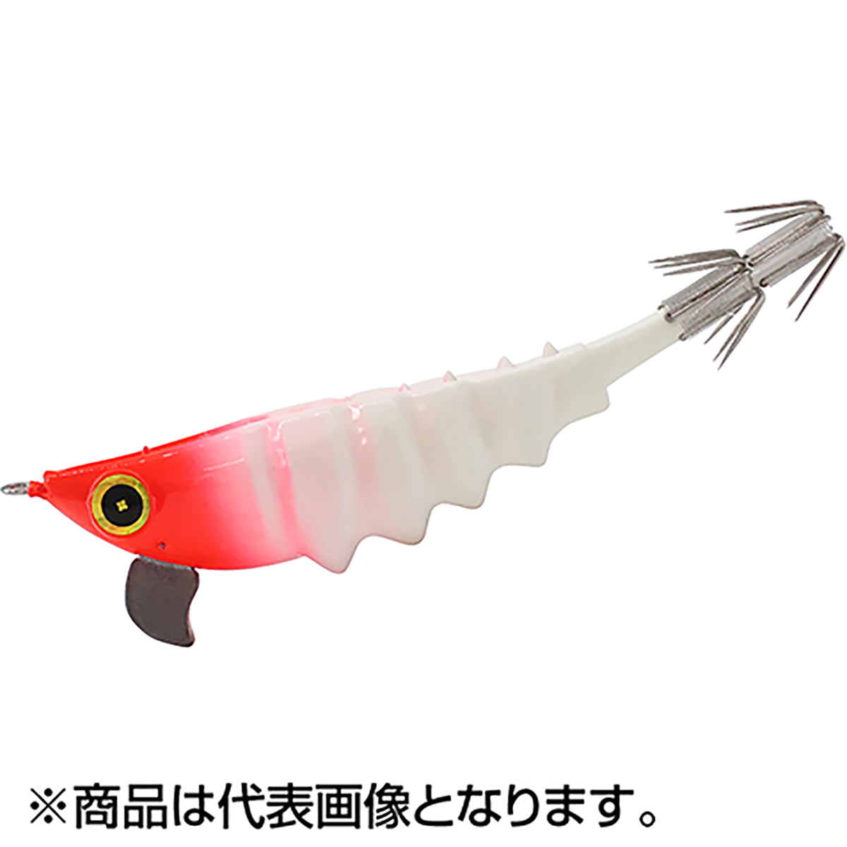 ハヤブサ(Hayabusa) スクイッドジャンキー ズレナイン 75mm #1 レッドヘッド SR404
