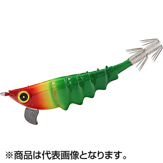 ハヤブサ(Hayabusa) スクイッドジャンキー ズレナイン 75mm #2 UVレッドグリーン SR404