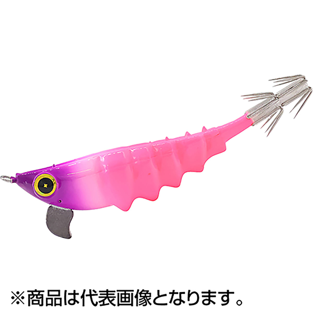 ハヤブサ(Hayabusa) スクイッドジャンキー ズレナイン 75mm #5 UVパープルピンク SR404
