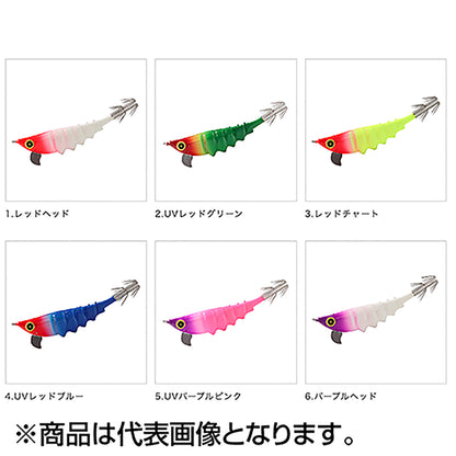 ハヤブサ(Hayabusa) スクイッドジャンキー ズレナイン 75mm #5 UVパープルピンク SR404