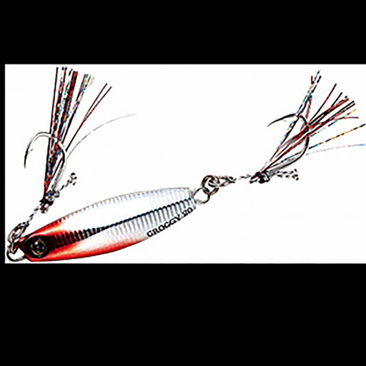 ハヤブサ(hayabusa) ジャックアイ グロッキー 20g #8 流血シルバー FS-416