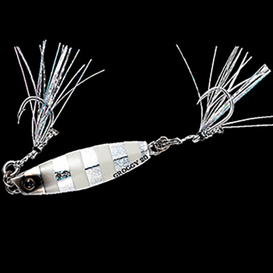 ハヤブサ(hayabusa) ジャックアイ グロッキー 30g #9 シルバー青夜光ゼブラ FS-416